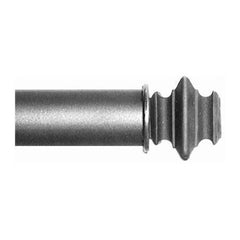 ONA Drapery 1 5/8 inch Wrought Iron Barcelona Finial