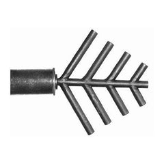 ONA Drapery 1 5/8 inch Wrought Iron Branch Finial