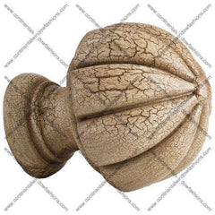 Kirsch Buckingham Cone Flower Finial