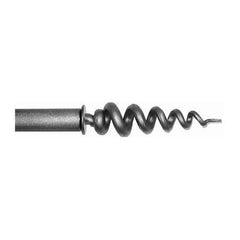 ONA Drapery 3/4 - 1 inch Wrought Iron Cork Screw Finial