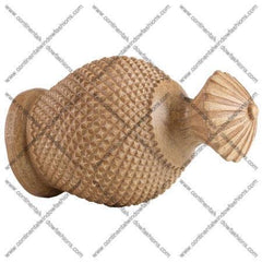 Kirsch Buckingham Hobnail Finial