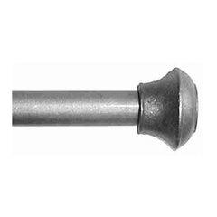 ONA Drapery 3/4 - 1 inch Wrought Iron Kingston Finial