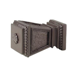 Kirsch Buckingham Lantern in Leather Finial