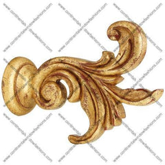 Kirsch Buckingham Leaf Dance Finial for 3 Inch Pole