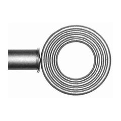 ONA Drapery 1 5/8 inch Wrought Iron Nouveau Finial