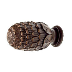 Kirsch Buckingham Pine Cone Finial
