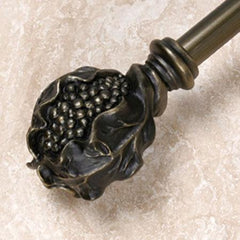 Robert Allen Architrave Collection Pomegranate Finials