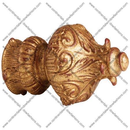 Kirsch Buckingham Regal Finial