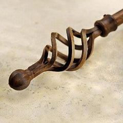 Robert Allen Country Iron Collection Spiral Finial