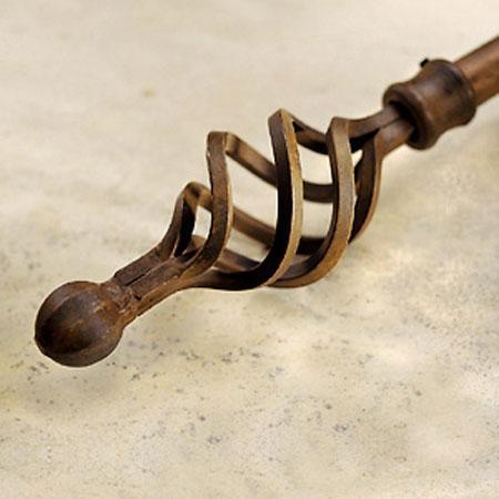 Robert Allen Country Iron Collection Spiral Finial