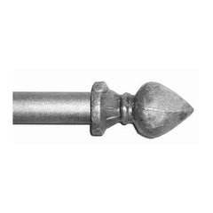 ONA Drapery 3/4 - 1 inch Wrought Iron Taj Mahal Finial