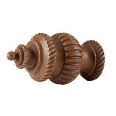 Kirsch Buckingham Traditional Rope Finial