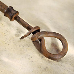 Robert Allen Country Iron Collection Twist Finial