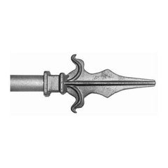 ONA Drapery 3/4 - 1 inch Wrought Iron Verona Finial