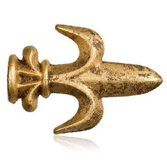 Helser Artigiani Fleur De Lis Finial