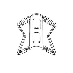 Kirsch Continental II Flexible Corner Connector