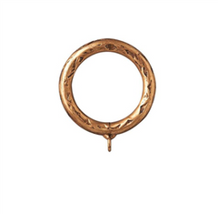 Finial Company Steel Collection Hammered Ring 1/4"