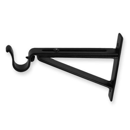 Iron Bracket Extendable from 5-8 Inches for 3/4 Inch Pole