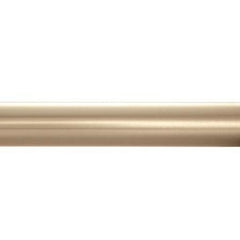 Kirsch Designer Metals 1 3/8 Inch Diameter Telescoping Curtain Rod Set - Smooth 38 - 66 Inches