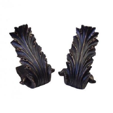 House Parts Open Leaf Tieback