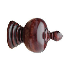 Select Orbit Finial For 3" Wood Drapery Poles