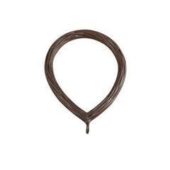 Finial Company Steel Collection Oval Hammered Ring 1" - 1 1/4"