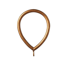 Finial Company Steel Collection Smooth Oval Ring 3/4" - 1 1/4"