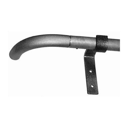 ONA Drapery  1 inch Wrought Iron Return