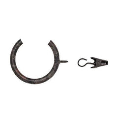 Kirsch Wrought Iron C-Rings
