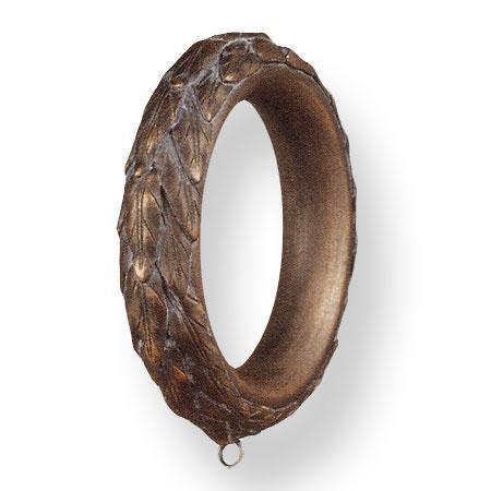 Finial Company 2 1/4 Inch Leafy Resin Ring DRRG3