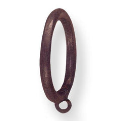 Finial Company Hammered Steel Ring HSR3