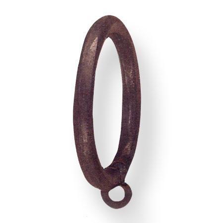Finial Company Hammered Steel Ring HSR3