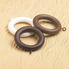 Cassidy West Turned Wood Eyelet Rings