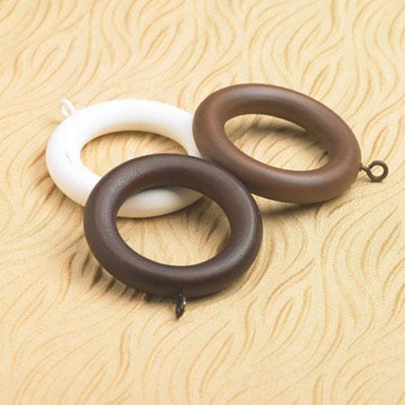 Cassidy West Turned Wood Eyelet Rings
