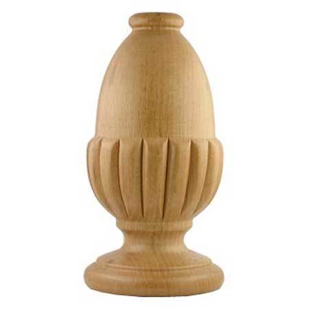 Vesta Saragossa Wooden Finial