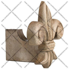 Kirsch Buckingham Fleur de Lis Scarfholder