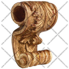 Kirsch Buckingham Acanthus Leaf Wide Scarfholder