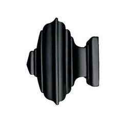 House Parts Square Architectural Finial For 2 1/4" Drapery Poles