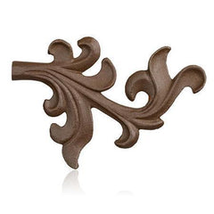 Helser Artigiani Swaying Leaf Finial