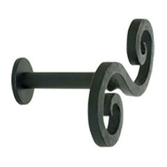 Cassidy West 1 1/2 Inch Wrought Iron Iron Scroll Tiebacks