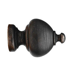 Select Traditional Finial For 1 3/8" Wood Drapery Poles
