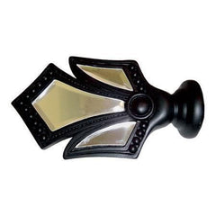 House Parts Versailles Mirrored Finial For 1 3/8" Wood Poles