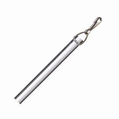 Paris Texas Hardware 1 ¼ Inch Portfolio 36 Inch Clear Curtain Wand