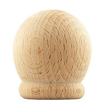 Vesta Highland Timber Finial WILLAMETTE 3 1/2D  3 3/8L
