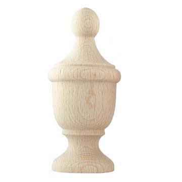 Vesta Highland Timber Finial YAKIMA 2D  4 1/2L